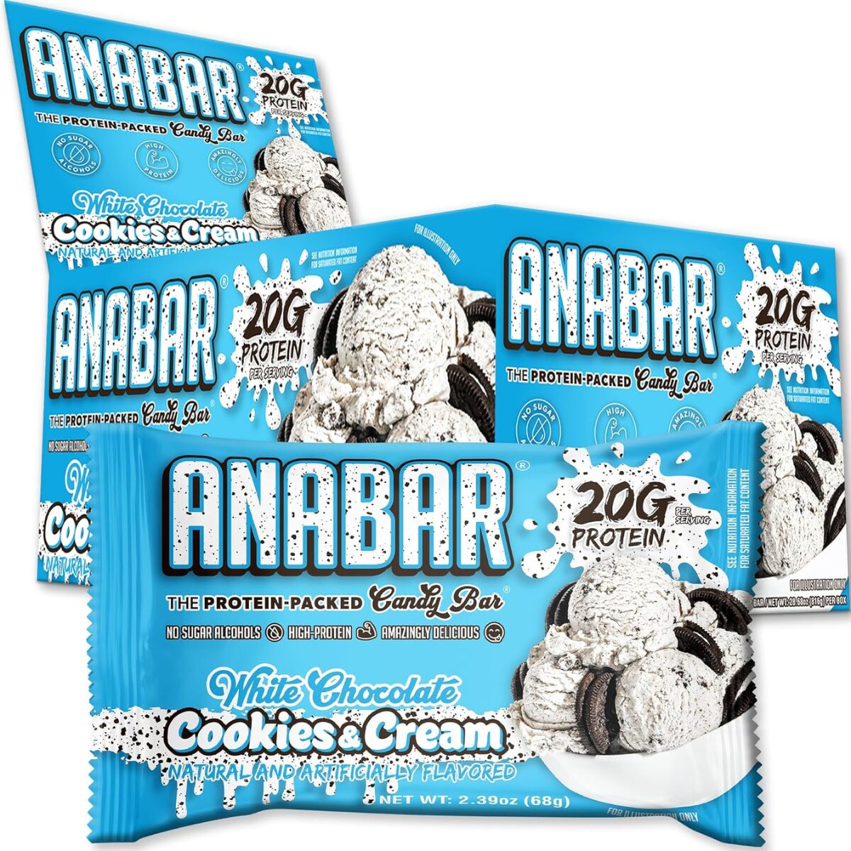Anabar Protein Bar Cookies and Cream