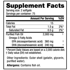 Omega 3 - Aceite de Pescado NutraBIO