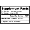 NAC (N-Acetyl-Cysteine) 600 mg NAC (N-Acetyl-Cysteine) 600 mg